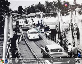Penyebrangan Jembatan Ponton (Laigthon I) Th 1960