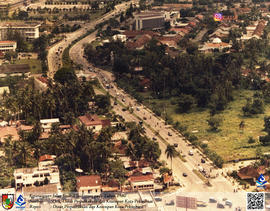 Jalan Jendral Sudirman pada Tahun 1980