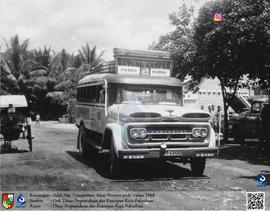 Salah satu Alat Transportasi Antar Provinsi pada Tahun 1968